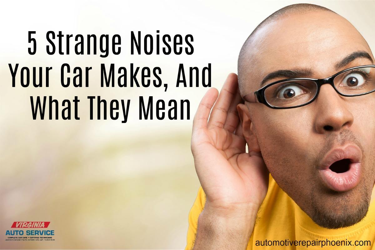 Fluid MotorUnion Gives The Causes Behind Six Weird Car Noises How To Diagnose Strange Noises In Your Car