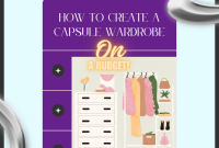 How To Create A Capsule Wardrobe On A Budget - JacyLaura's Blog Tips For Creating A Capsule Wardrobe On A Budget