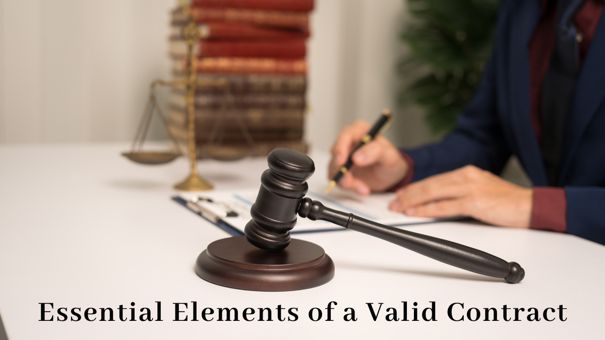 Understanding The Elements Of A Valid Legal Contract