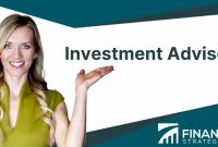 What Is The Role Of An Investment Advisor For Individuals