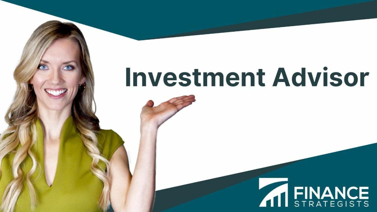Investment Advisor | Definition, Roles, Regulation, and Selection What Is The Role Of An Investment Advisor For Individuals